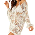 Sexy V-Neck Cover Up - DippedShop Wholesale - #5587