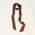 Vintage Leopard Print Silk Scarf 6W6NSI255