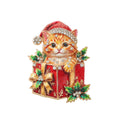 Christmas Series Enamel Rhinestone Brooch 6W6JPB63