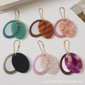 Oval Acetate Bag Charm - DippedShop Wholesale - #8771