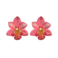 Orchid Stud Earrings - DippedShop Wholesale - #4179
