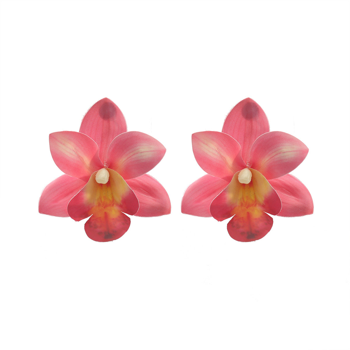Orchid Stud Earrings - DippedShop Wholesale - #4179