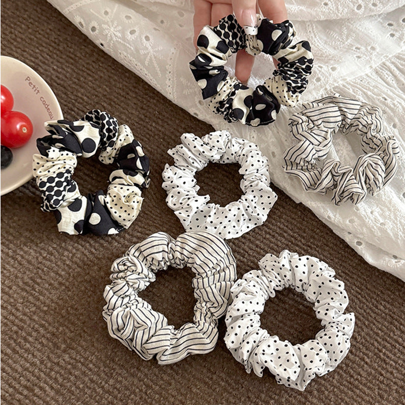 Polka Dot Hair Scrunchie - DippedShop Wholesale - #5923