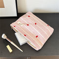 Striped Color Block Makeup Bag - DippedShop Wholesale - #2003