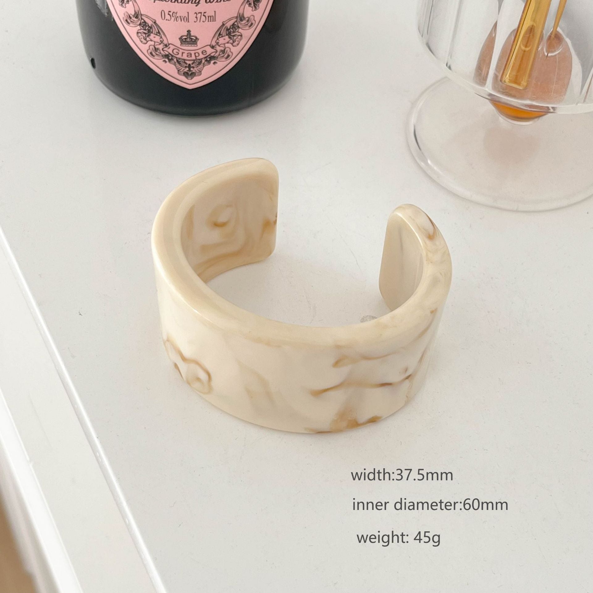 Chunky Resin Geometric Stackab - DippedShop Wholesale - #6819