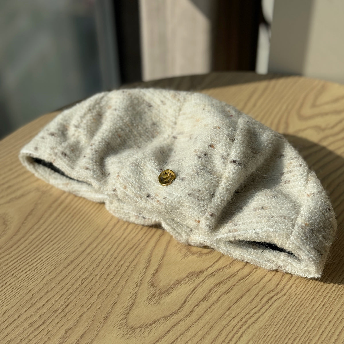 Flecked Tweed Beret Hat - DippedShop Wholesale - #5779