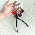 Creative Cherry Pendant Keychain Bag Charm 6W10BBC380