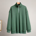 Loose Lapel Zipper Hoodie - DippedShop Wholesale - #4499