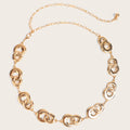 Trendy Round Circle Metal Geom - DippedShop Wholesale - #2211