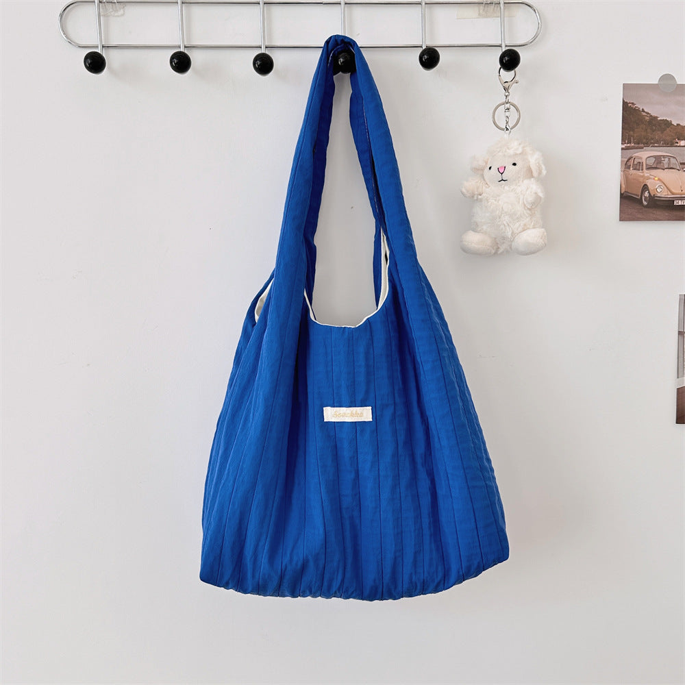 Minimalist Pleated Shoulder Bag - DippedShop Wholesale - #7235