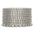 Stylish Gold Plated Multi Layer Beaded Bracelets 6W6JBR501