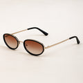 Retro Oval Metal Sunglasses - DippedShop Wholesale - #5491
