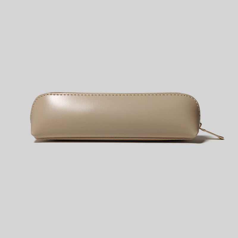 Aesthetic Solid Color Portable PU Pencil Case 6S10BOB1057