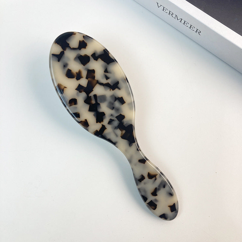 Oval Leopard Acetate Portable Air Cushion Combs MK2PPM6CT5CB30