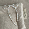 Pearl Bow Knot Dangle Earrings - DippedShop Wholesale - #1427