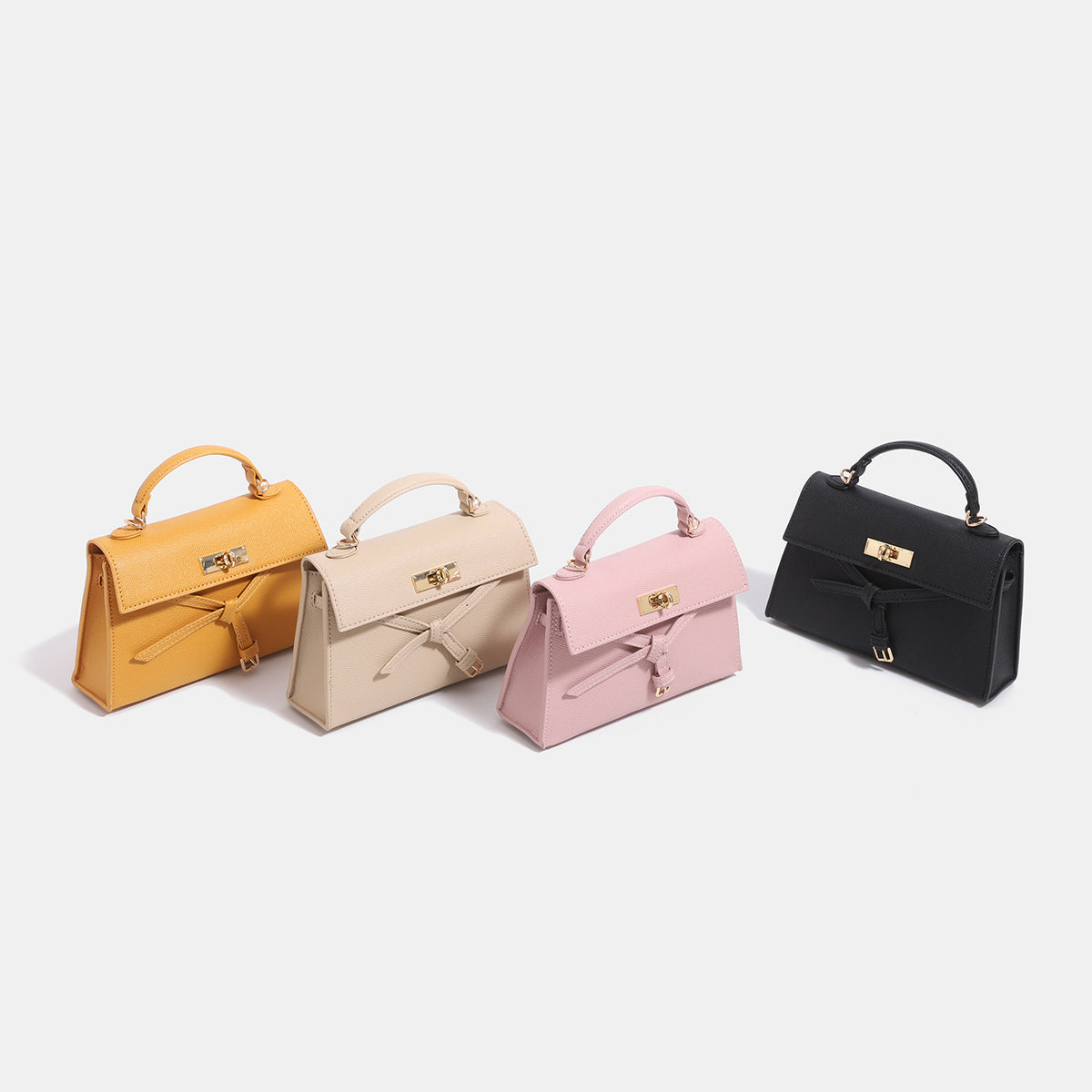 Elegant Bow Front Top Handle Tote Bag 6W10BBG2415