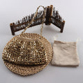 Hollow Out Beaded Handbag - DippedShop Wholesale - #0915