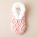 Fuzzy Fleece Lined Warm No Slip Slipper Socks 6W8FSO861