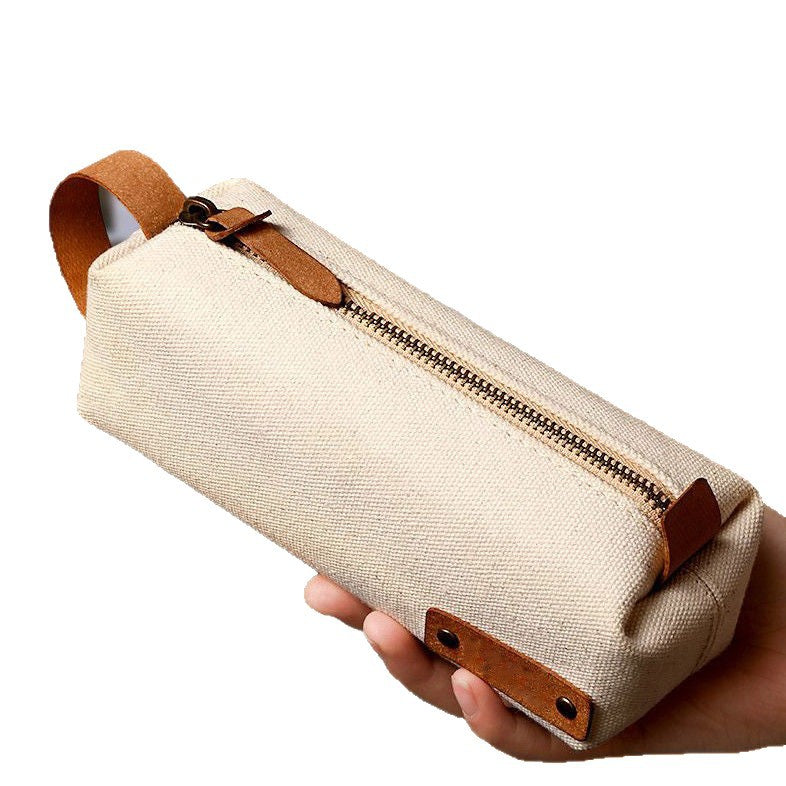 Stylish Large Capacity Portable Zipper Pencil Case 6S10BOB1060