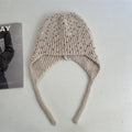 Sequin Fur Knit Trapper Hat - DippedShop Wholesale - #8835