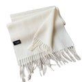 Solid Color Fringe Scarf - DippedShop Wholesale - #1331