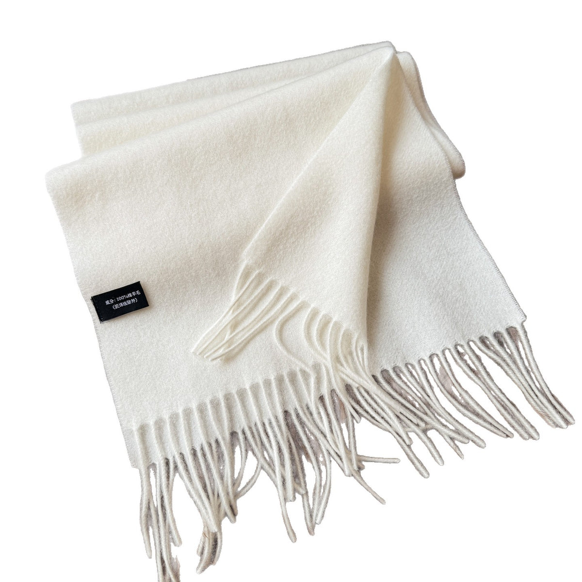 Solid Color Fringe Scarf - DippedShop Wholesale - #1331