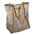 Solid Color Transparent Mesh Storage Bag 8BW6BOB79L