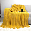 Cable Knit Sofa Blanket - DippedShop Wholesale - #5139