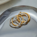 Multi-Layer Rhinestone Stackable Ring - DippedShop Wholesale - #3203