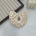 Minimalist Solid Color Stain Floral Scrunchies 6W6HSR506