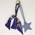 Leather Star Tassel Bag Charm - DippedShop Wholesale - #8083
