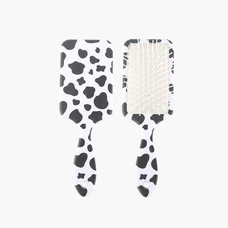 Cow Print Massage Air Cushion Comb DPHC8