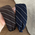 Retro Striped Soft Padded Wide Headband 6W6HBD380