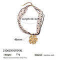 Lace Starfish Pendant Necklace - DippedShop Wholesale - #2499