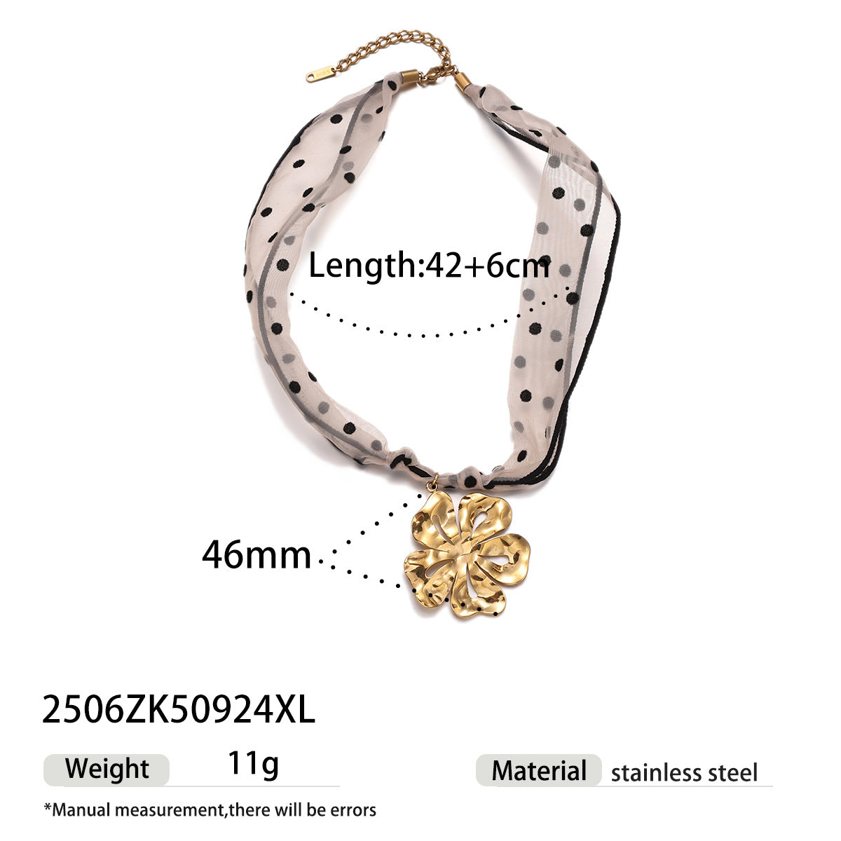 Lace Starfish Pendant Necklace - DippedShop Wholesale - #2499