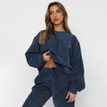Corduroy Pullover Set - DippedShop Wholesale - #3603