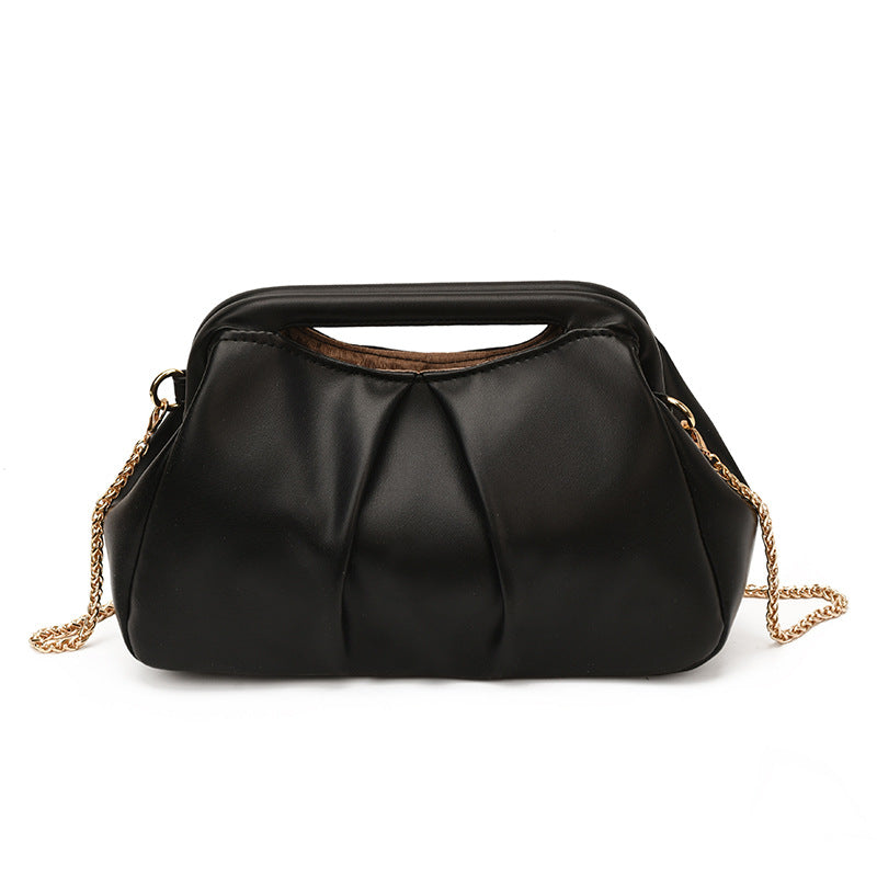 Fashion Ruched Cloud Crossbody Clutch Bag 6W10BBG1892