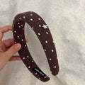 Stylish Color Block Star Print Sponge Headband MK2SPM6W6HBD12