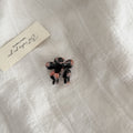 Cute Mini Color Block Flower Hair Claw Clip 6W6HCP1287