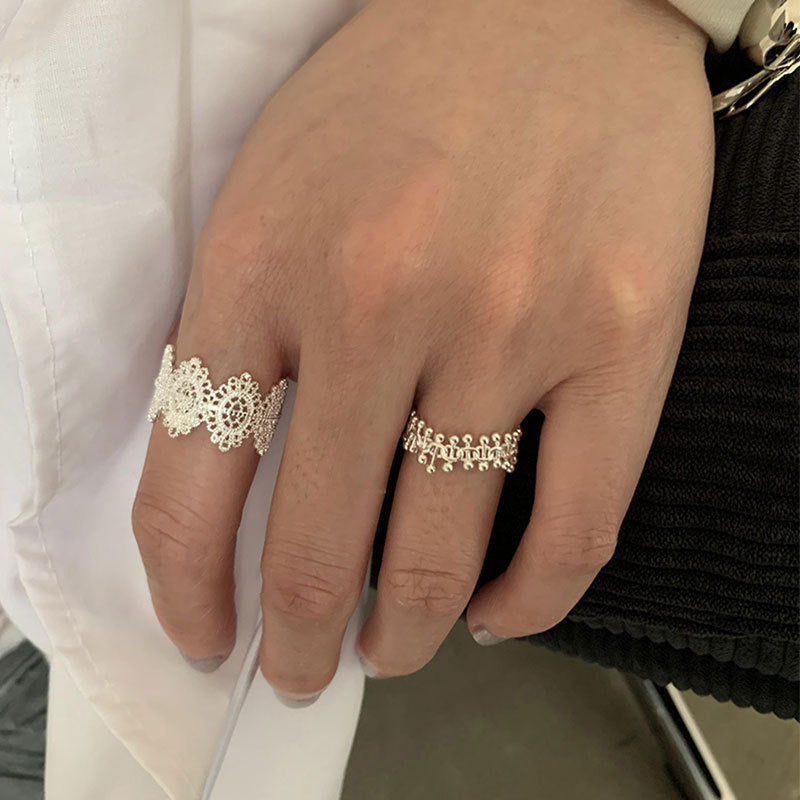 Lace Hollow Out Ring - DippedShop Wholesale - #2067