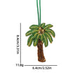 Creative Handmade Beads Coconut Tree Bag Charm 6W10BBC796