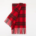 Minimalist Color Block Plaid Tassel Scarf 6W6NSW274