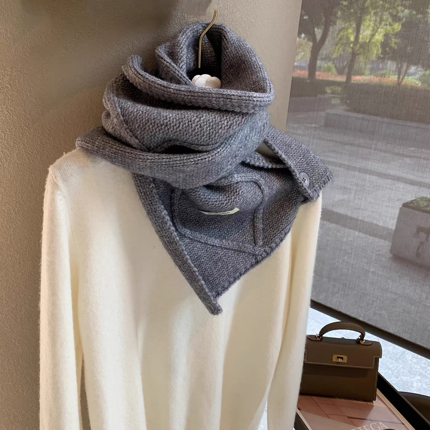 Warm Knit Scarf - DippedShop Wholesale - #8403