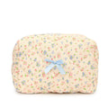 Quilted Floral Cosmetic Bag - DippedShop Wholesale - #6403