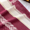 Reversible Jacquard Shawl Scarf - DippedShop Wholesale - #4707