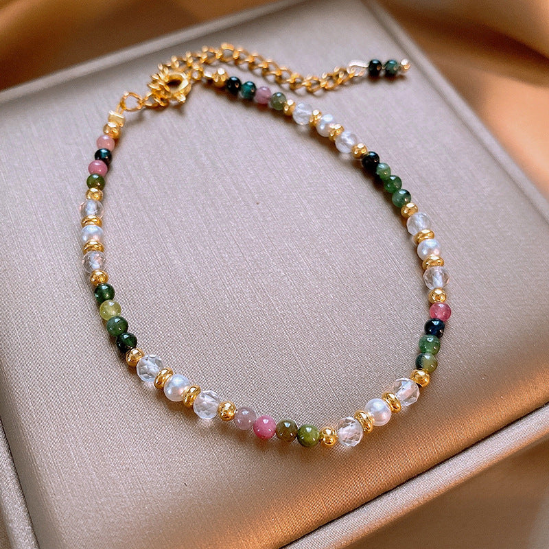 Boho Style Colorful Irregular Beaded Bracelet 6W6JBR720