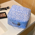 Stylish Leopard Print Large Capacity Makeup Bag MK2BW6S10BOB89