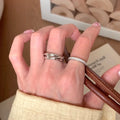 Trendy Multi-Layer Rhinestone Ring - DippedShop Wholesale - #9683
