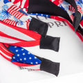 Stylish USA Flag Print Knot Hair Band 8AS6HBD55T