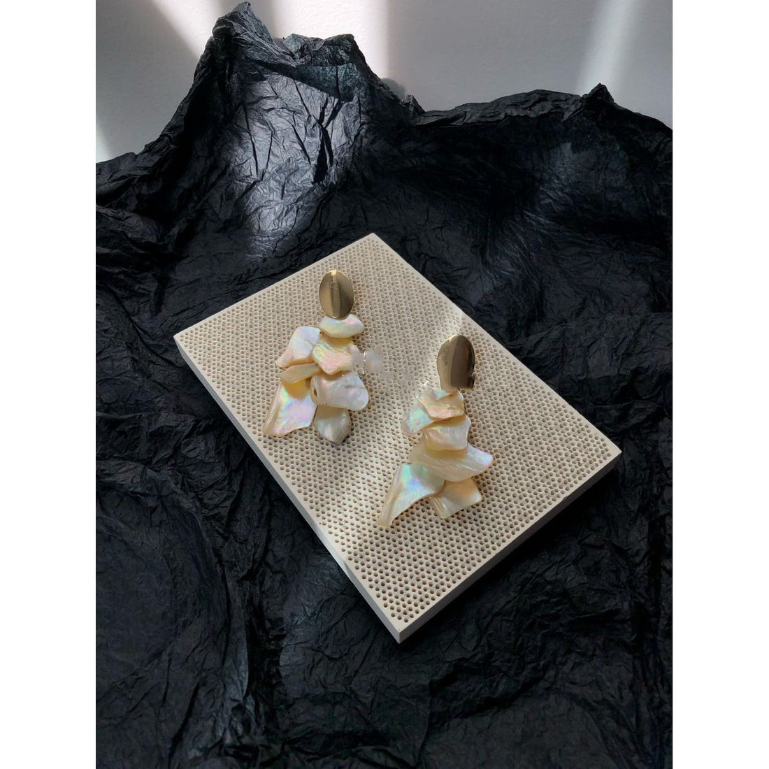 Elegant Irregular Shell Dangle Earrings DP25D844